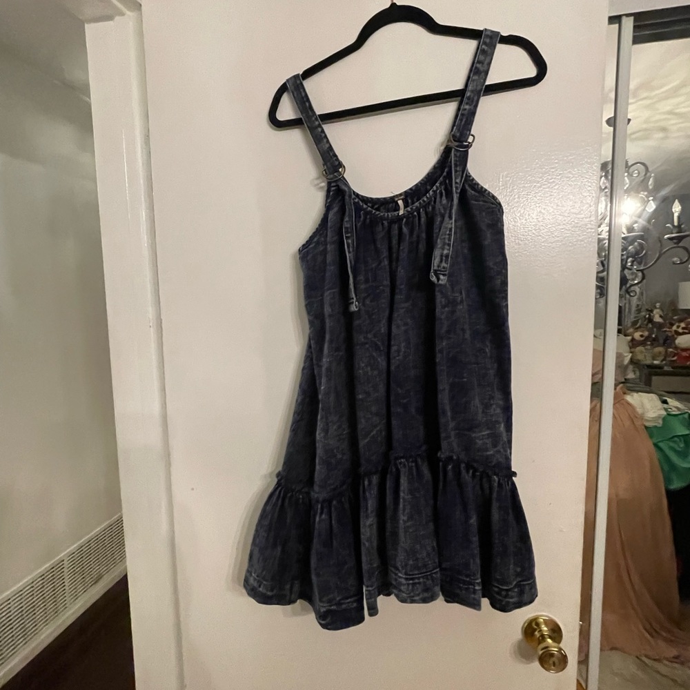 Free people‎ babydoll jean dress